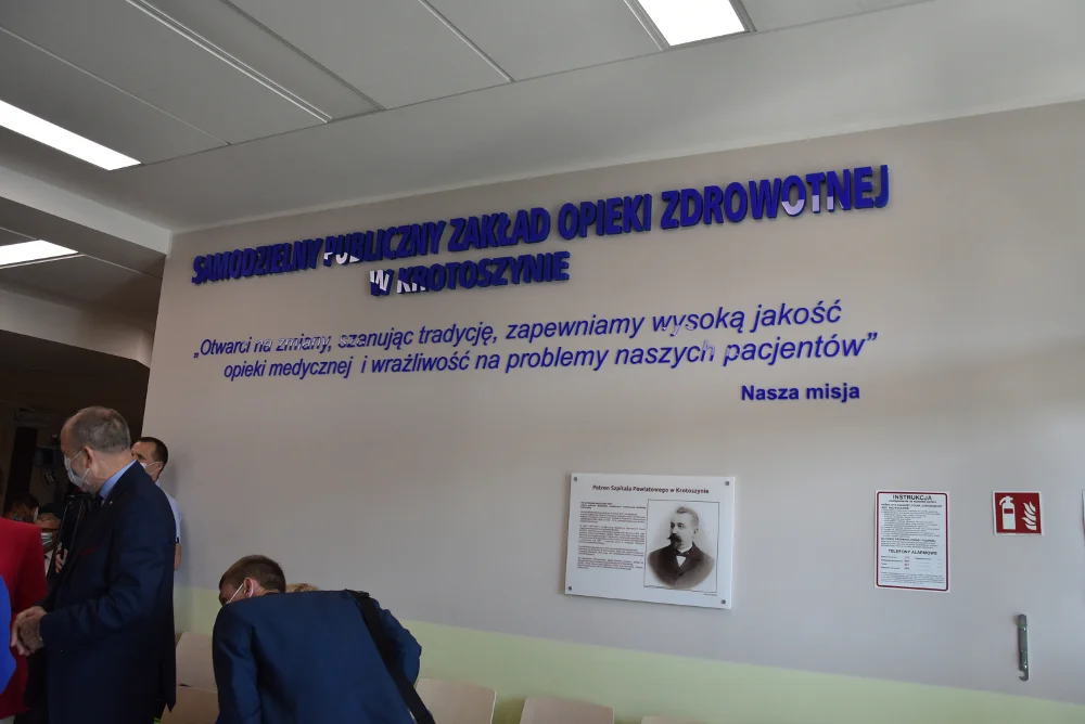 Otwarcie nowego skrzydła szpitala w Krotoszynie