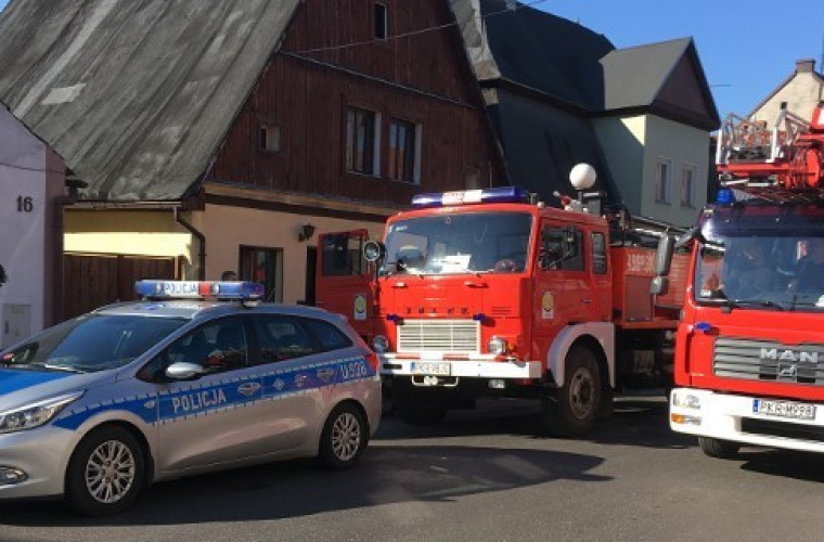 Zduny. Pożar w budynku mieszkalnym. Ewakuacja mieszkańców [FOTO] - Zdjęcie główne