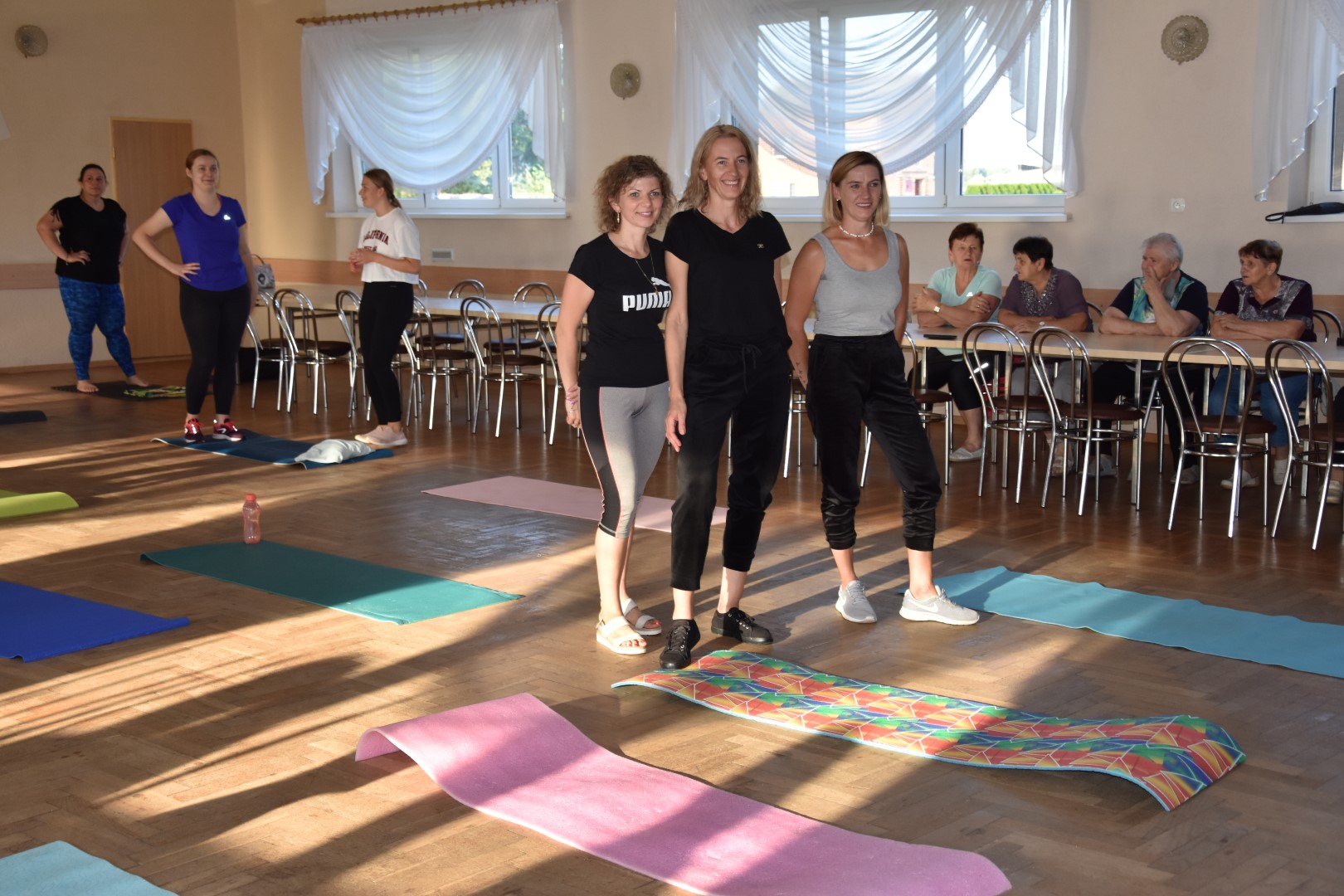 Trening z Kingą Zawodnik we Wrotkowie w gminie Koźmin Wlkp.