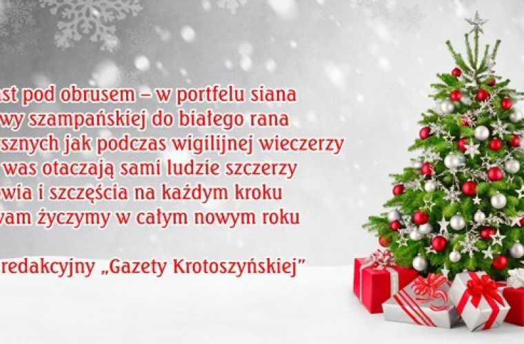 Życzenia świąteczne dla czytelników Gazety Krotoszyńskiej - Zdjęcie główne