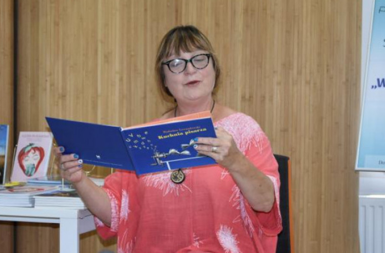 Zduny. Poetka Katarzyna Georgiou ponownie gościła w bibliotece - Zdjęcie główne