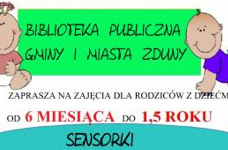 Zduny. Zajęcia sensoryczne dla dzieci  - Zdjęcie główne