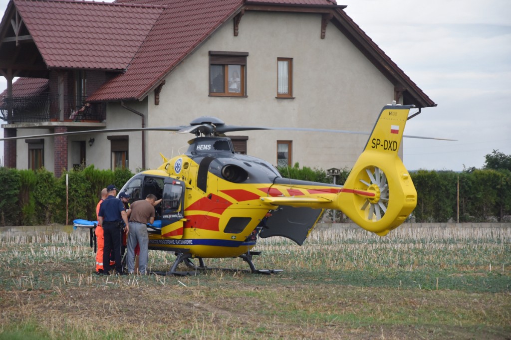 Potrącenie rowerzystki w Sulmierzycach - Zdjęcie główne