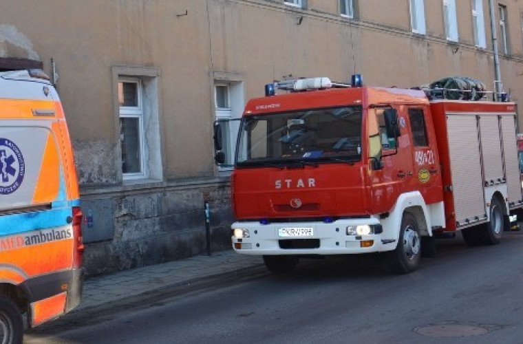 Interwencja strażaków na 56 Pułku Piechoty Wlkp. [WIDEO] - Zdjęcie główne