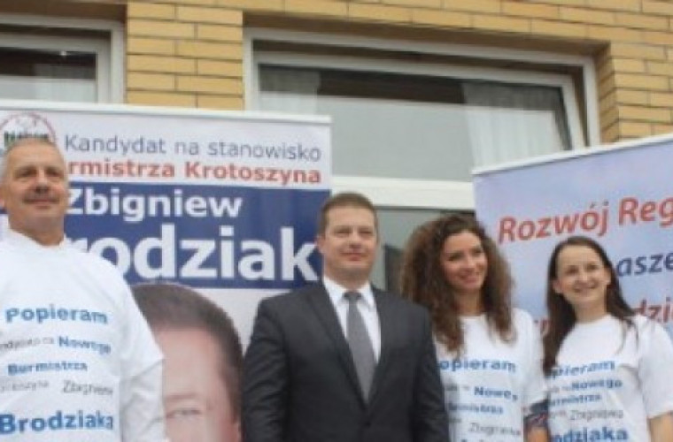 Krotoszyn: Zbigniew Brodziak rozpoczął kampanię - Zdjęcie główne