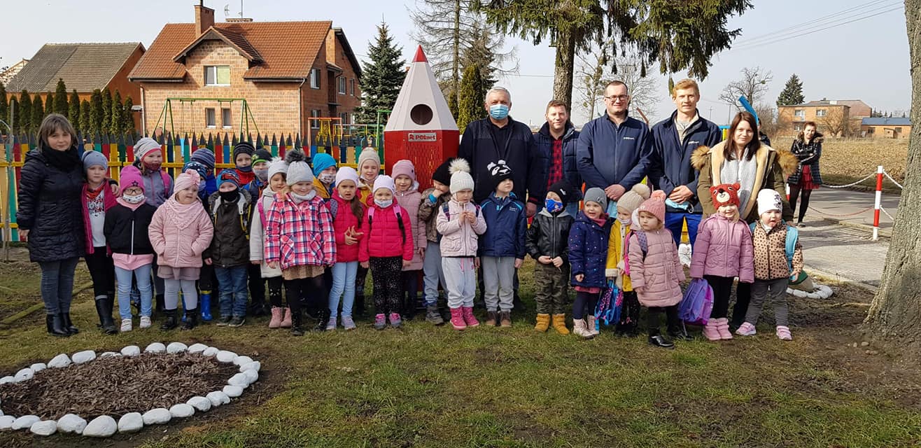 Kolorowa Kredka na nakrętki w Zalesiu Wielkim