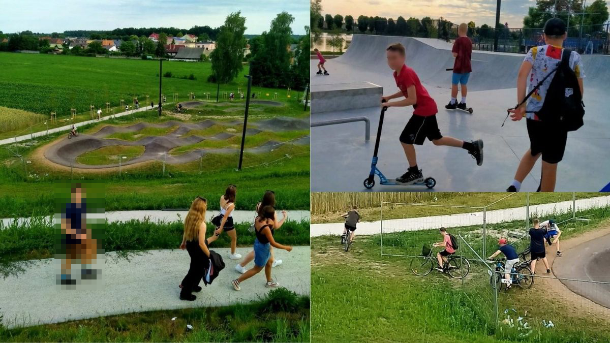 Krotoszyn. Błonie są dewastowane. Kiedy oficjalne otwarcie? - Zdjęcie główne