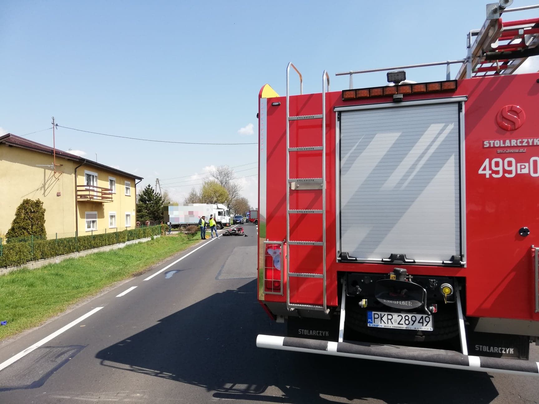 Wypadek śmiertelny w Kobylinie