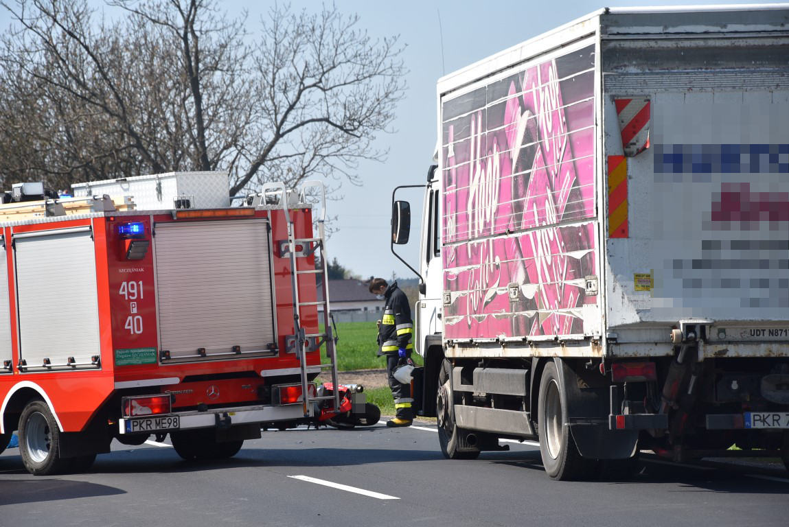 Wypadek śmiertelny w Kobylinie