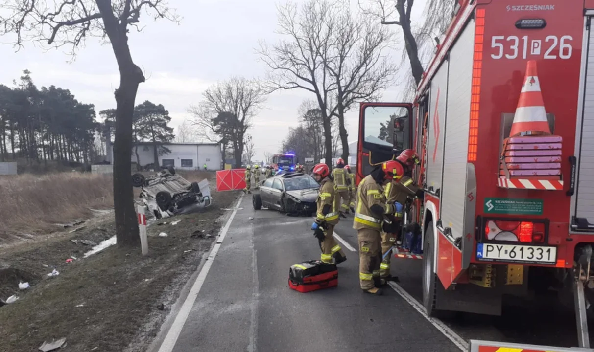 Policja szuka świadków wypadku w Odolanowie, w którym zginął 28-latek z Sulmierzyc - Zdjęcie główne