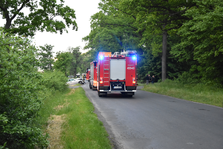 Wypadek śmiertelny pomiędzy Kuklinowem a Kromolicami