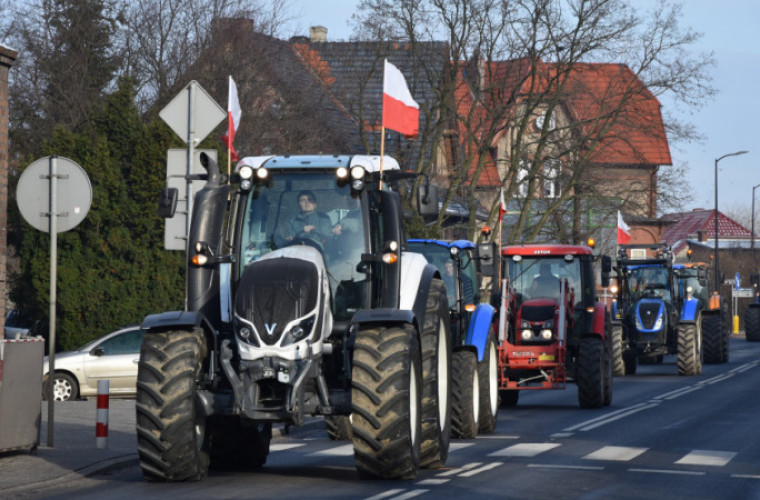 Powiat krotoszyński. Protest rolników. Dziś blokady dróg! - Zdjęcie główne