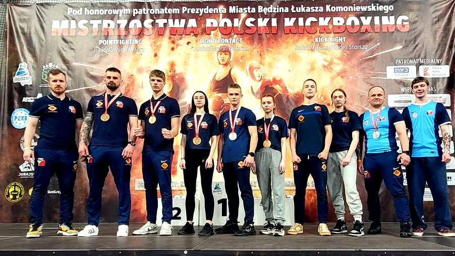Policjant - kickboxer z Krotoszyna został wicemistrzem Polski - Zdjęcie główne