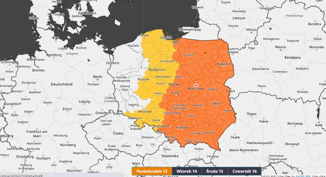 Załamanie pogody. Gwałtowne burze i grad [OSTRZEŻENIE] - Zdjęcie główne