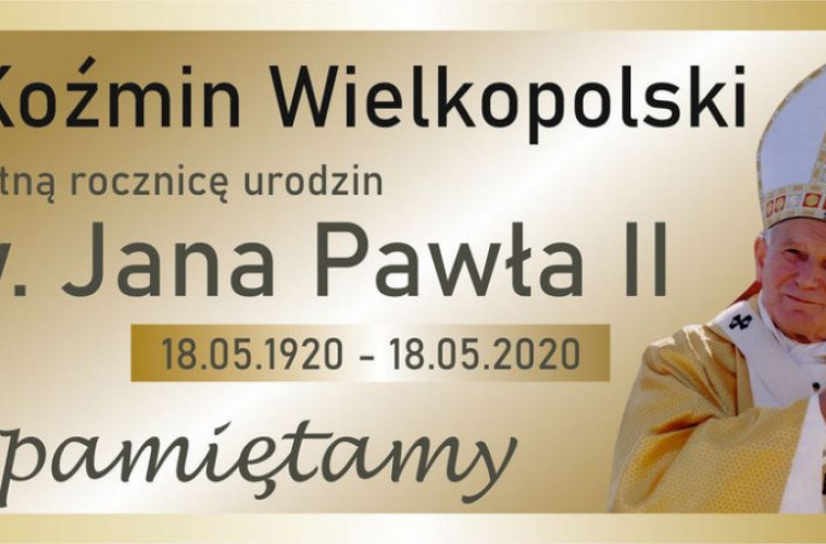 Koźmin Wlkp. Wystawa w rocznicę 100. urodzin Jana Pawła II - Zdjęcie główne