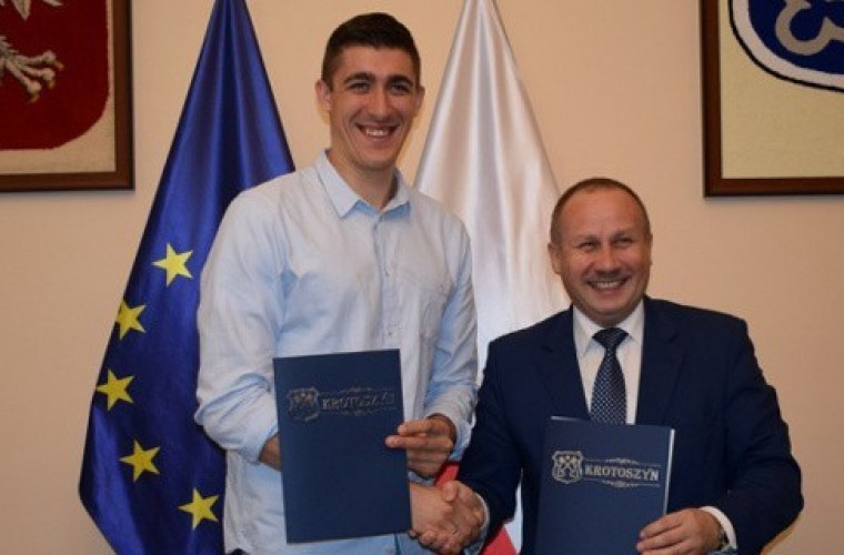 Krotoszyn: Łukasz Kaczmarek będzie promował miasto. - Zdjęcie główne