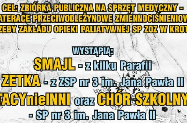 Koncert charytatywny w Krotoszynie. Zbierają na materace przeciwodleżynowe - Zdjęcie główne