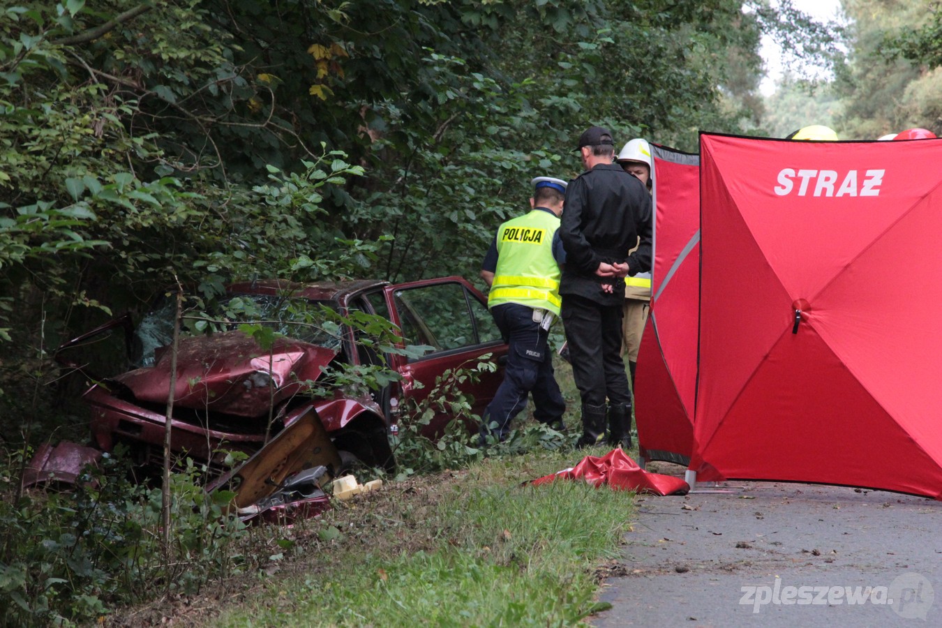 Tragedia na drodze. Nie żyje 21-letni kierowca 