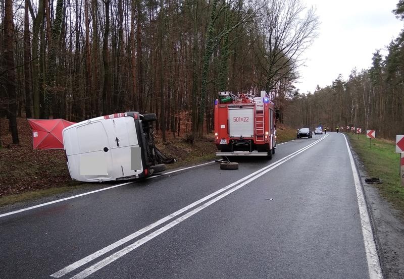 Wypadek śmiertelny w powiecie milickim - Zdjęcie główne