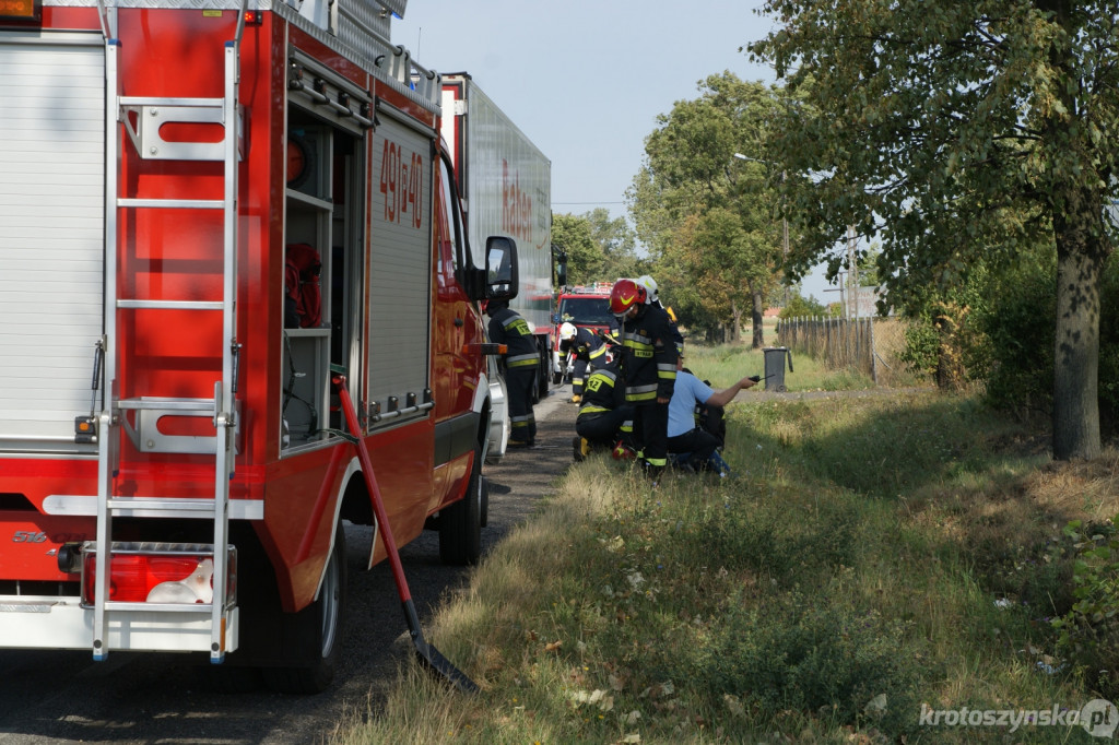 Krotoszyn. Wypadek drogowy. Trzy osoby ranne [ZDJĘCIA] - Zdjęcie główne