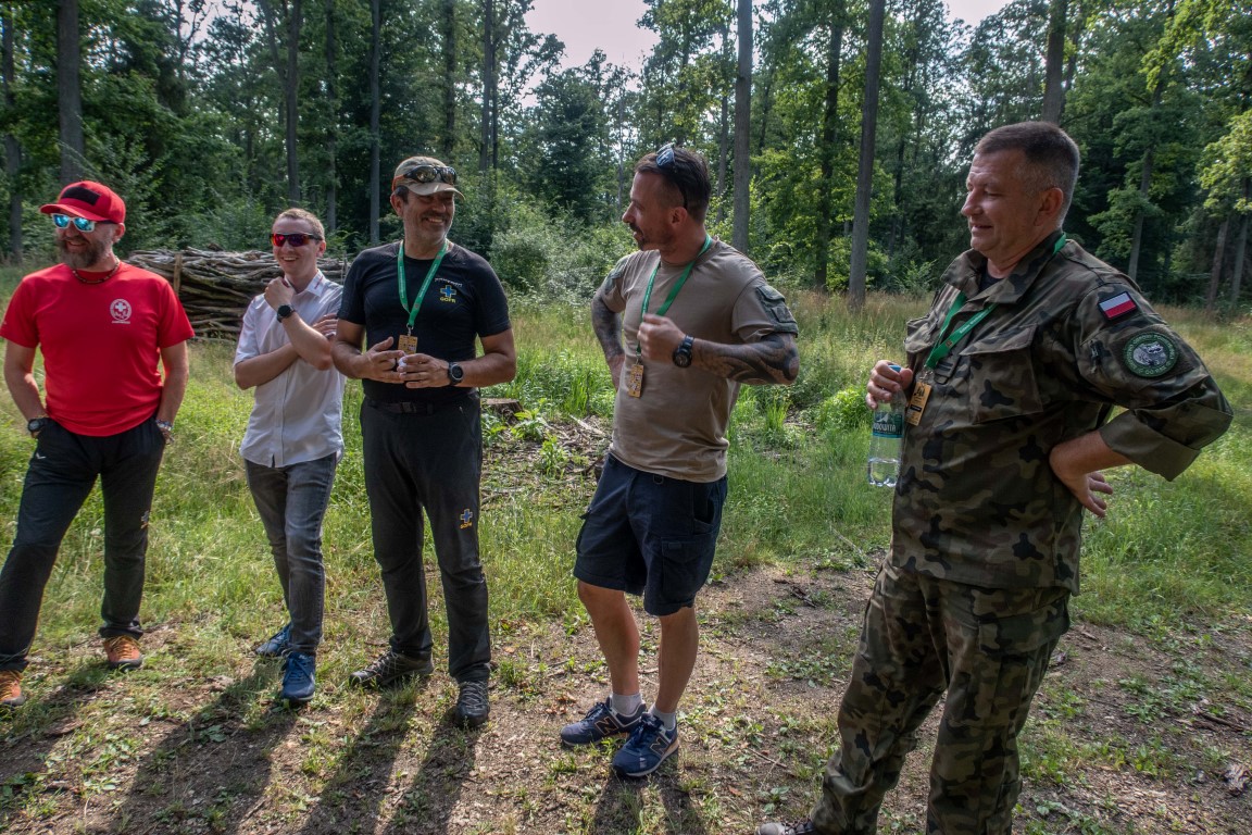 Rekonesans II Ogólnopolskich Manewrów Poszukiwawczo - Ratowniczych pod kryptonimem Nocny Tropiciel 2021