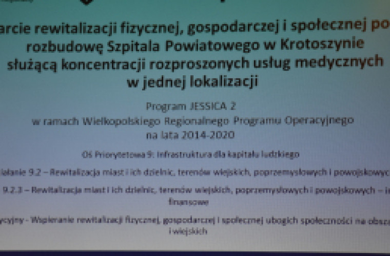 Umowa podpisana. Rozpoczyna się rozbudowa szpitala w Krotoszynie - Zdjęcie główne