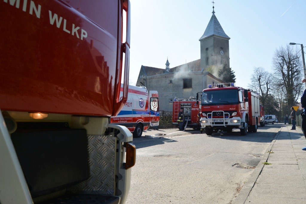 Pożar w Rozdrażewie, nie żyje mężczyzna - Zdjęcie główne