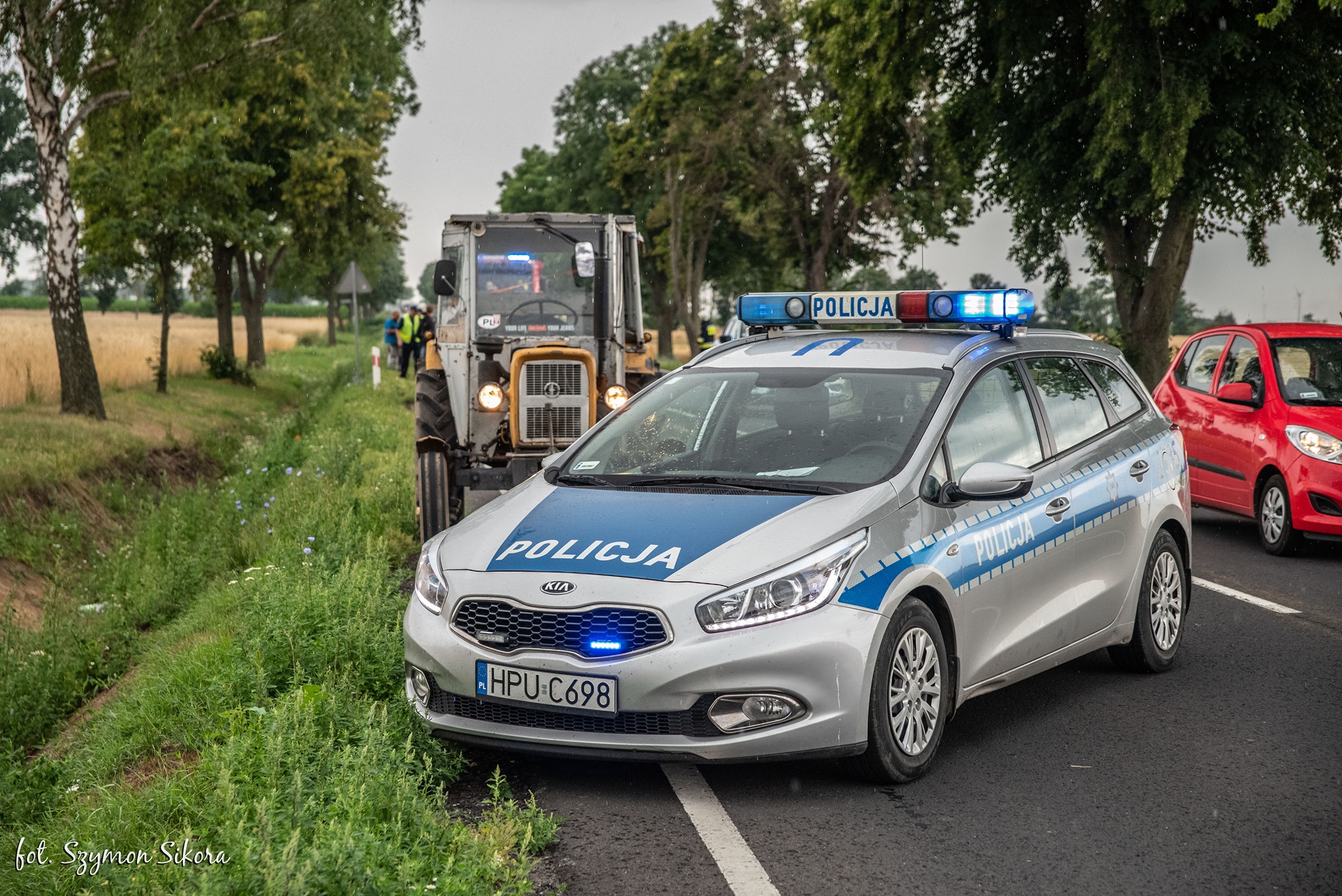 Wypadek na DK 15