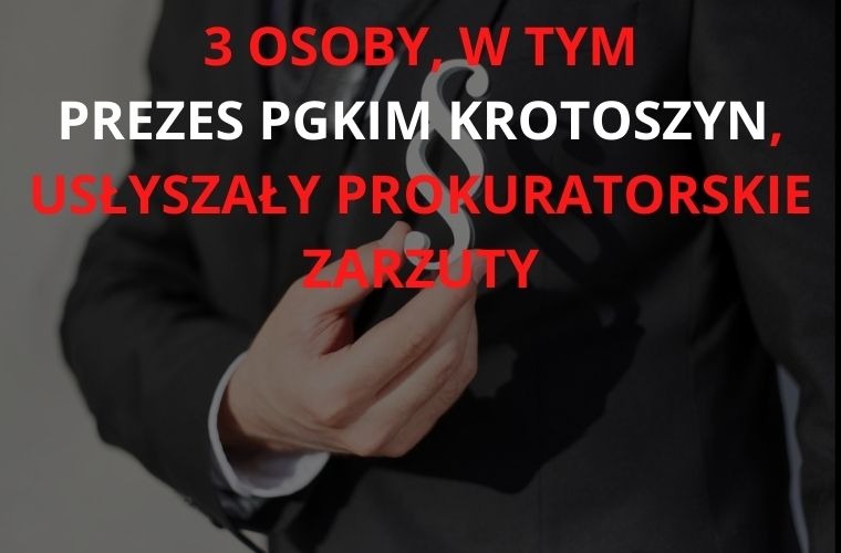 Krotoszyn. Trzy osoby, w tym prezes PGKiM, usłyszały prokuratorskie zarzuty. - Zdjęcie główne