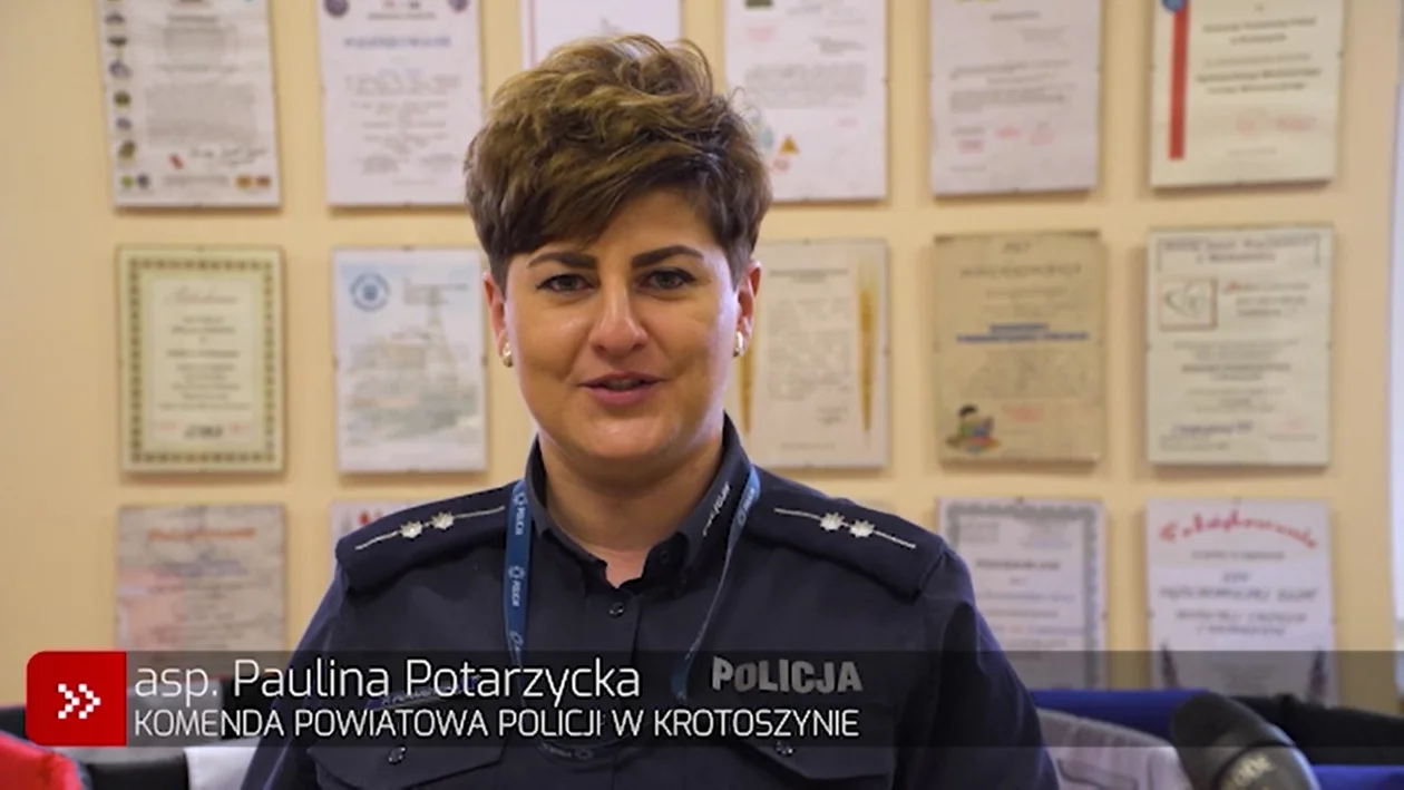 Krotoszyn. Mikołajkowy prezent dla policji [WIDEO] - Zdjęcie główne