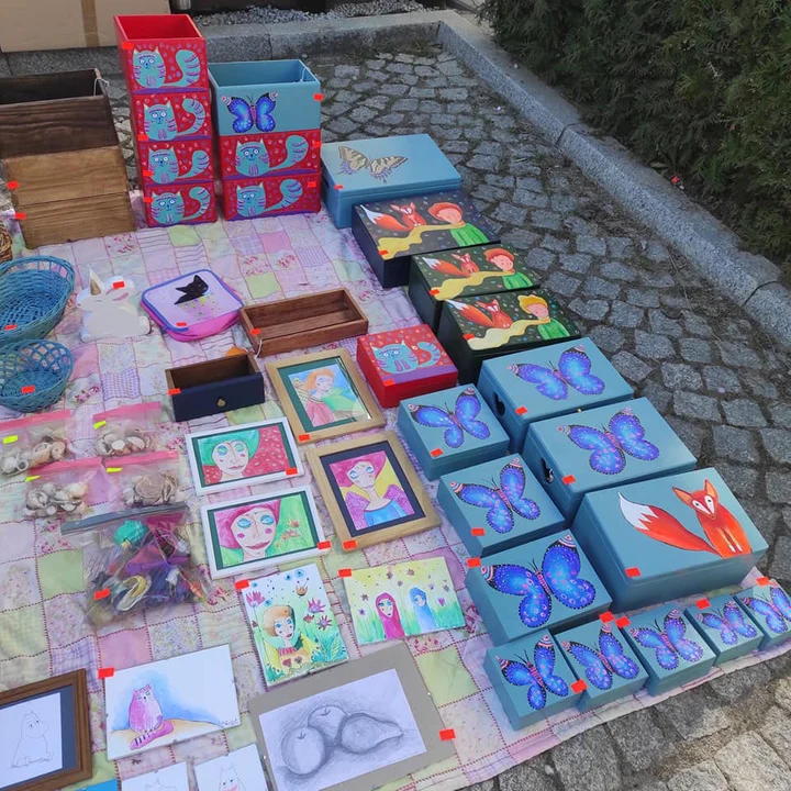Bajkowe meble Ewy Hejduk oraz inne prace