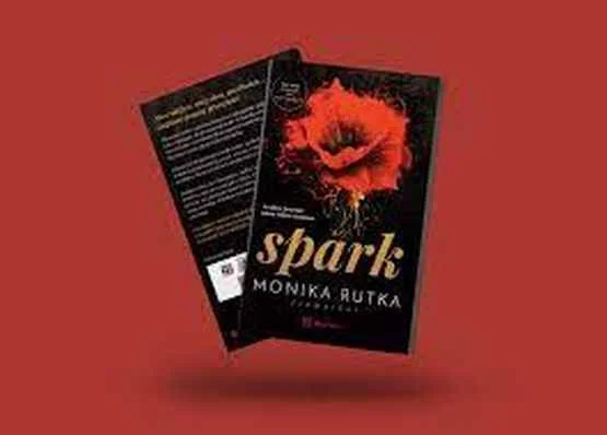 Monika Rutka "Spark", okładka książki