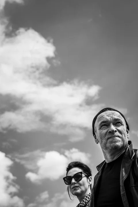 Dorota Landowska i Mariusz Bonaszewski