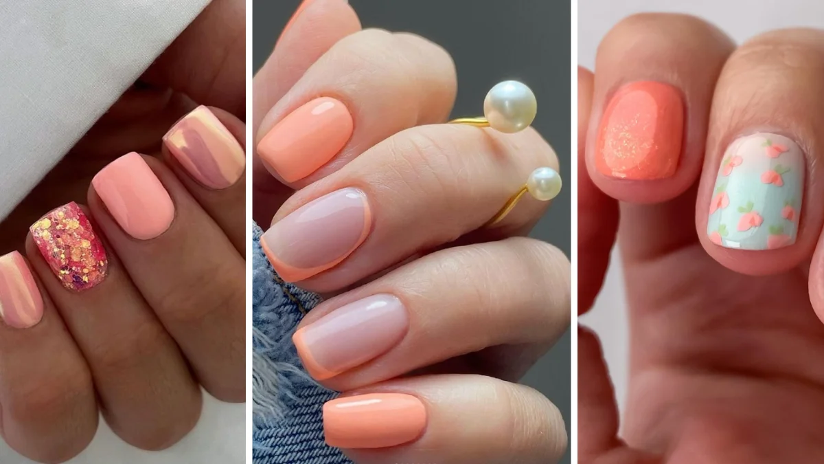 Paznokcie w kolorze Peach Fuzz to najmodniejszy trend nadchodzącej wiosny - Zdjęcie główne