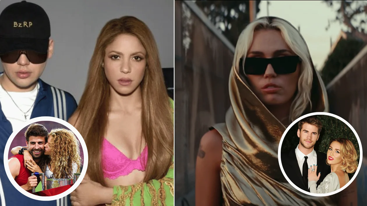 Miley Cyrus i Shakira w 2023 roku rozliczają muzyką swoich ex - Zdjęcie główne