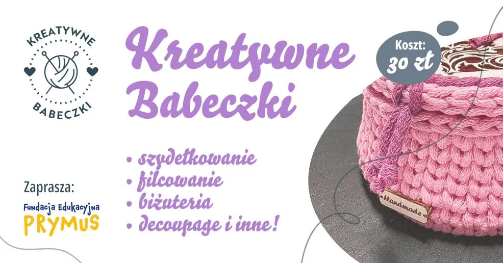 Kreatywne babeczki - szydełkowanie