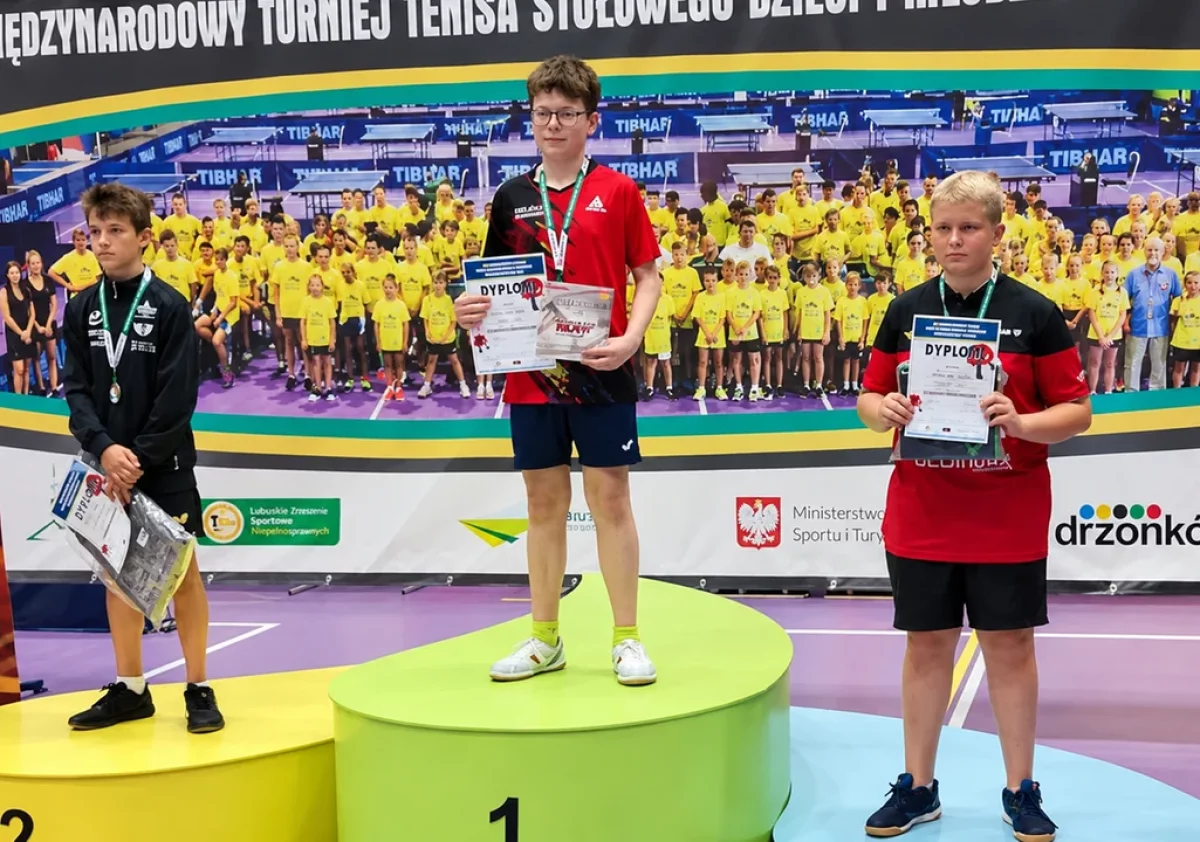 Piotr Kuczyński nie miał sobie równych. Zawodnik Żaków Taczanów najlepszy w Mini Drzonków Cup