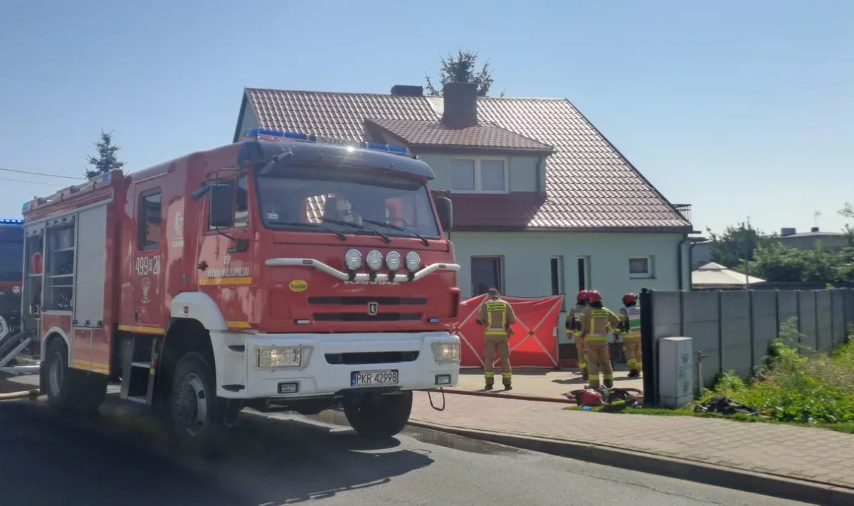 Tragiczny finał pożaru w Wielkopolsce. Zmarła jedna osoba