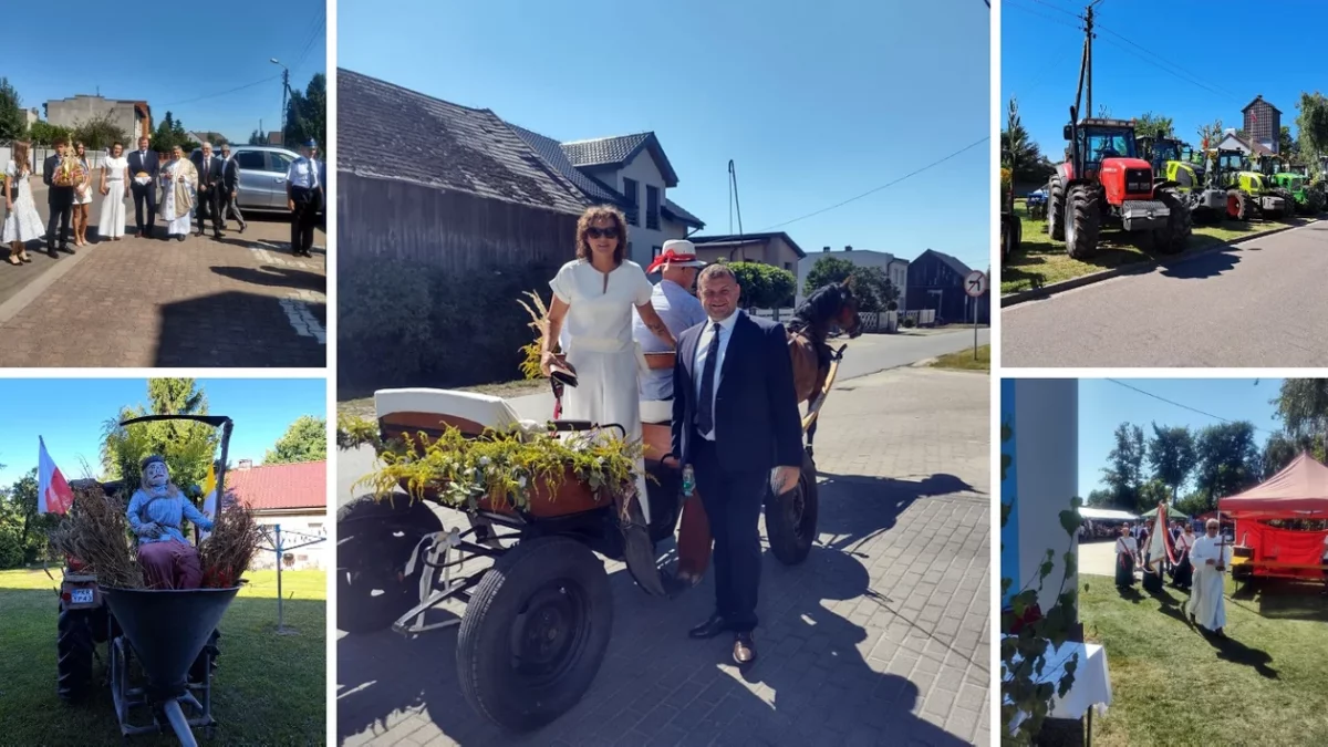 Dożynki inne niż wszystkie. Był barwny korowód i rywalizacja w rzucie beretem