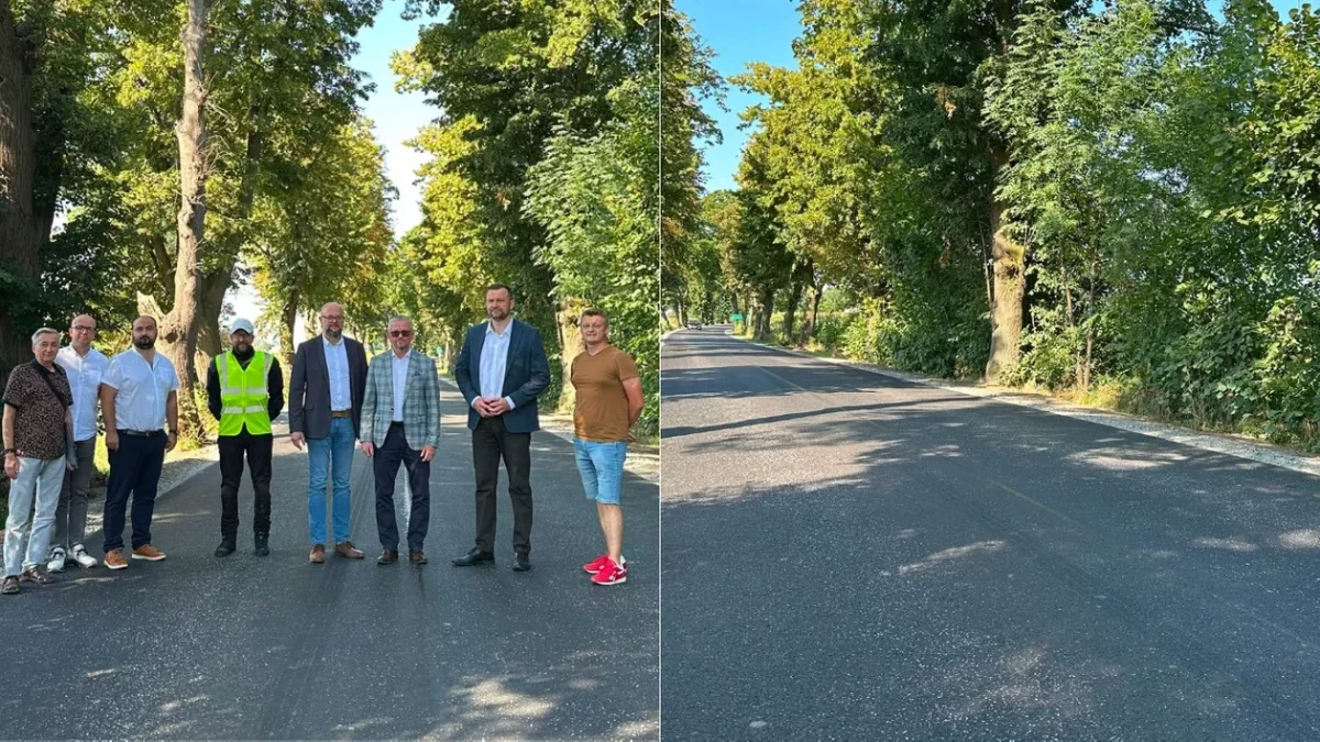 Remont drogi za ponad 765 tys. zł zakończony. To dopiero pierwszy etap [ZDJĘCIA]