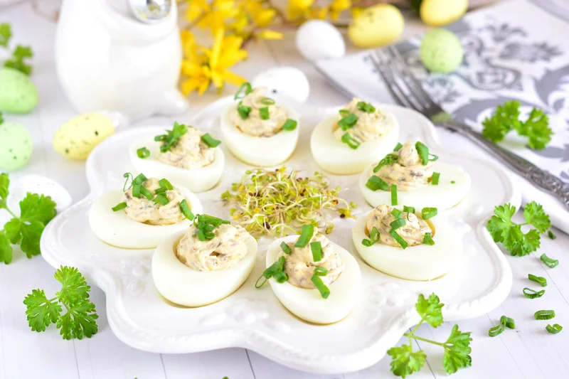 Obrazek do pytania - Czas na wielkanocną klasykę. W czasie Wielkanocy jajka nie tylko jedzono, ale także...