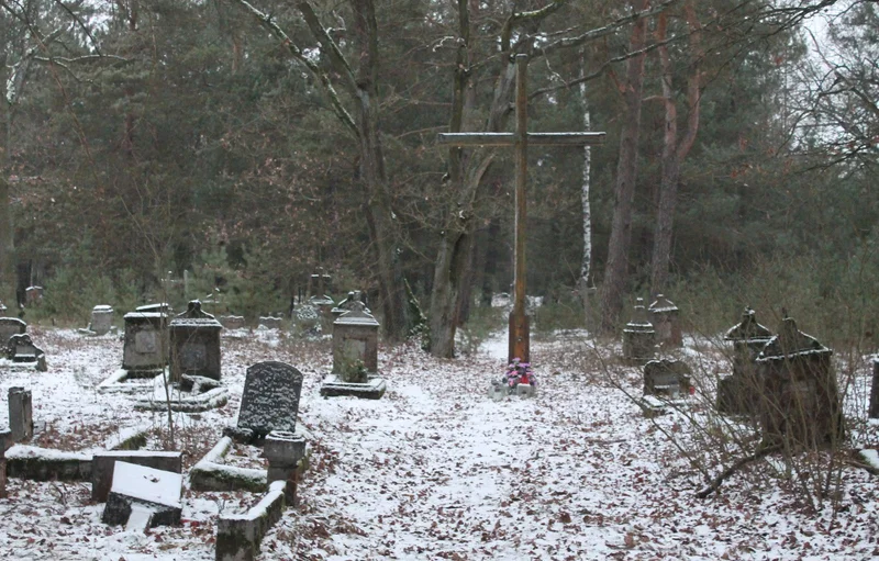 Obrazek do pytania - Z jakiego cmentarza pochodzi to zdjęcie?