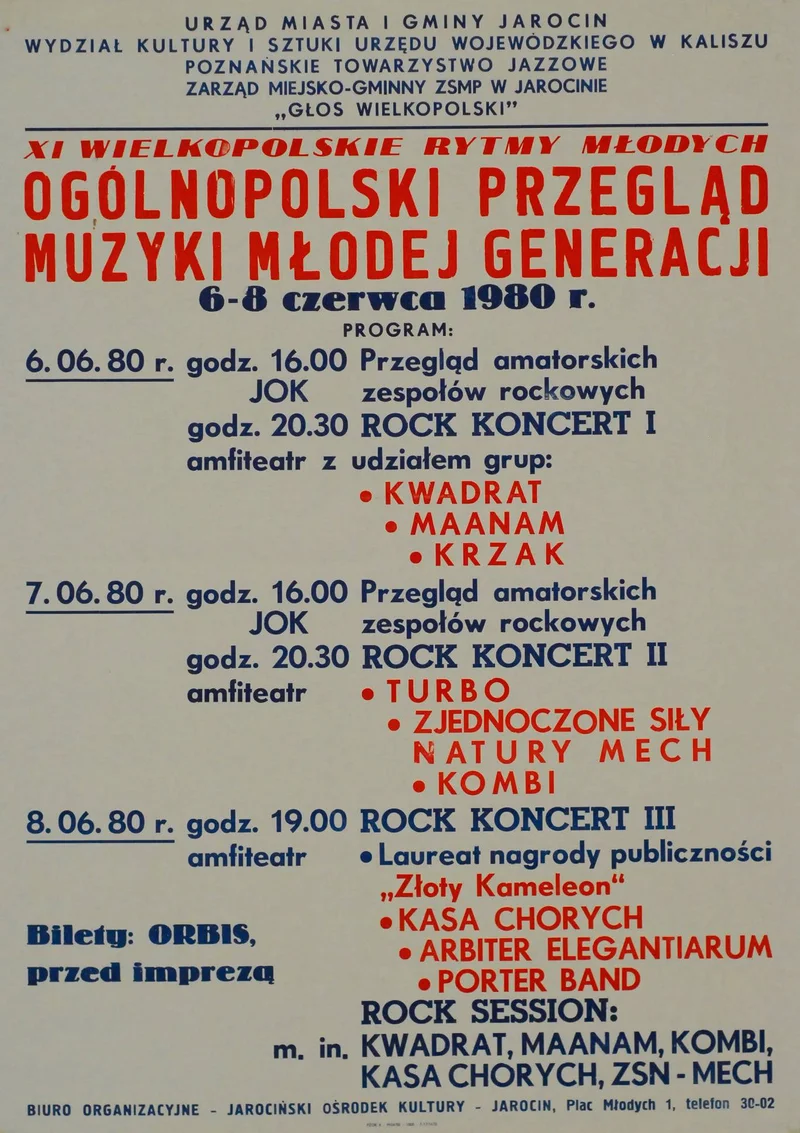 Obrazek do pytania - Jak brzmiała pełna poprawna nazwa festiwalu w roku 1980?