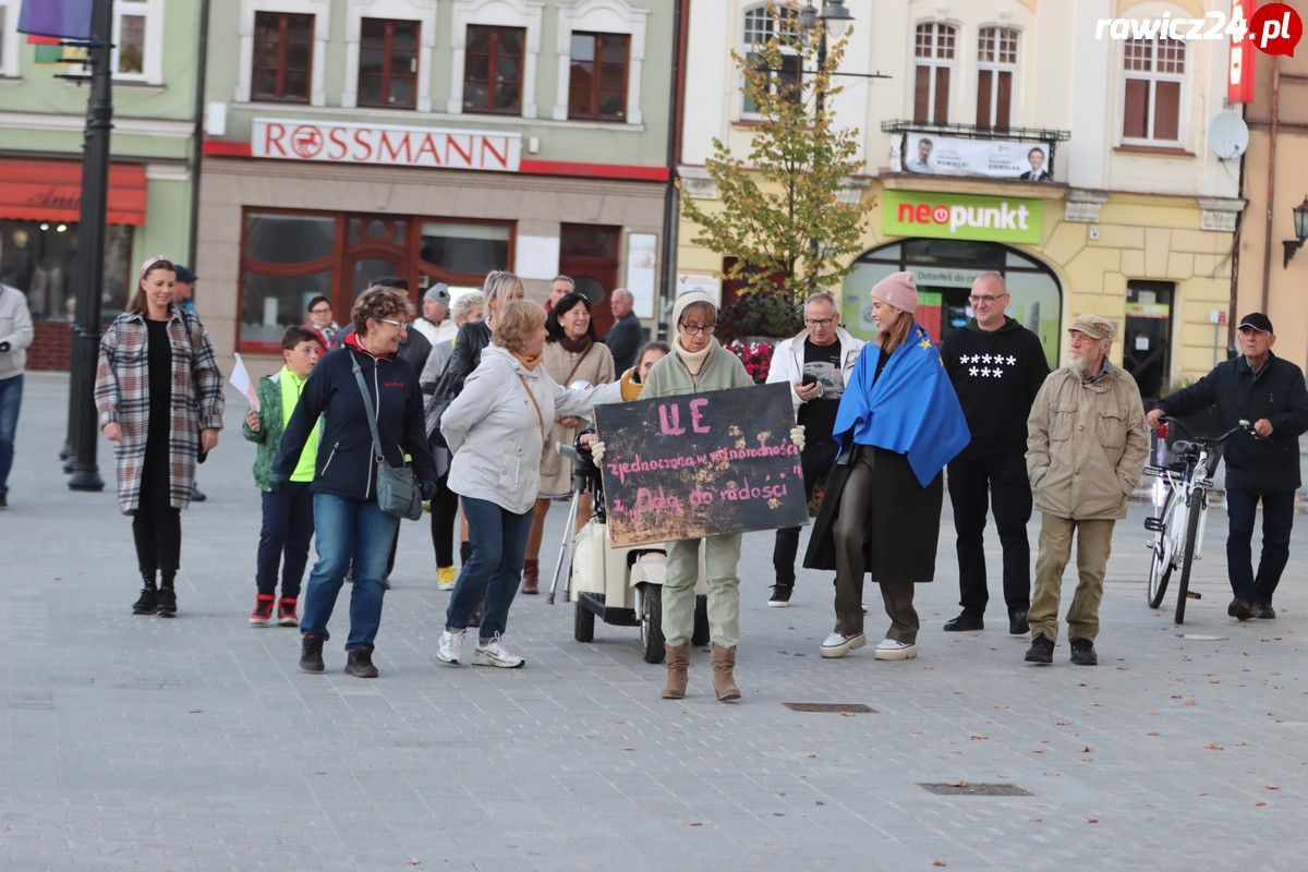 Demonstracja w Rawiczu