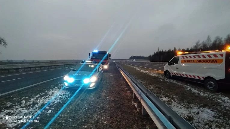 Kolizja pomiędzy węzłami Bojanowo i Rawicz