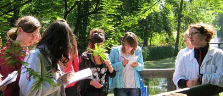 Lekcja biologii w Ogrodzie Botanicznym - Zdjęcie główne