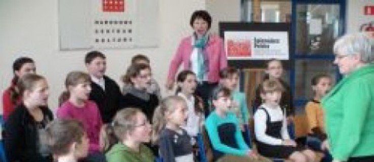 Śpiewające warsztaty  w sierakowskim gimnazjum - Zdjęcie główne