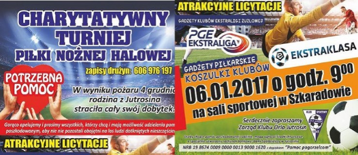 Turniej charytatywny dla poszkodowanych w pożarze - Zdjęcie główne
