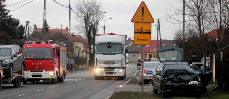 Citroenem w mercedesa. Stłuczka w Miejskiej Górce [FOTO] - Zdjęcie główne