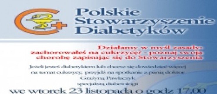 Spotkanie diabetyków - Zdjęcie główne